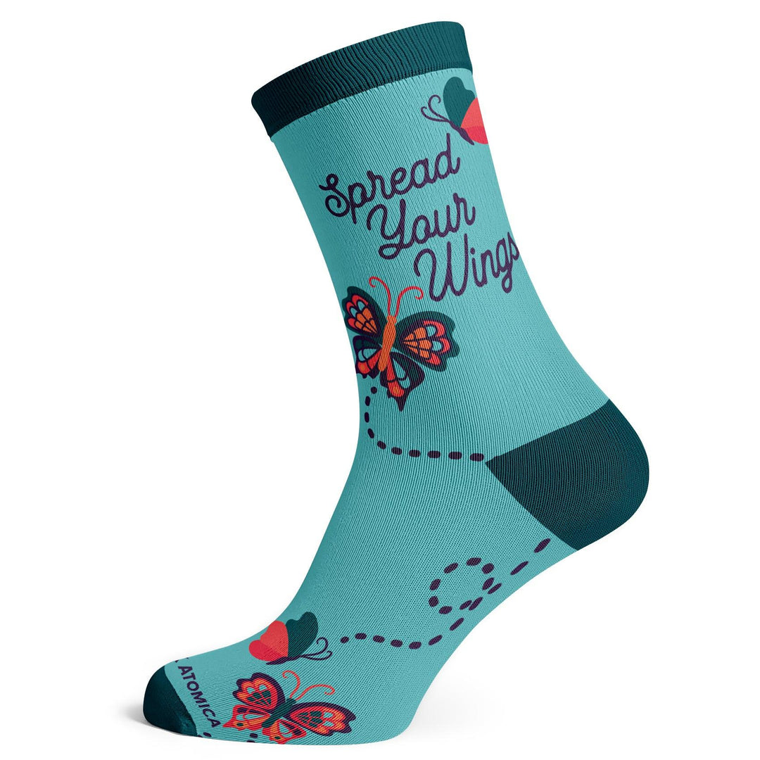 Butterflies Colorful Butterflies Socks - Socks To Be You