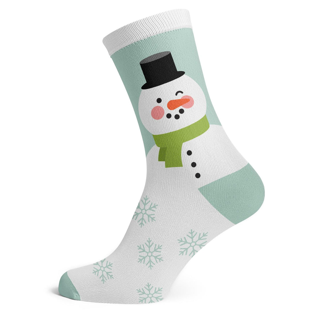Snowman Wink Socks - Socks To Be You