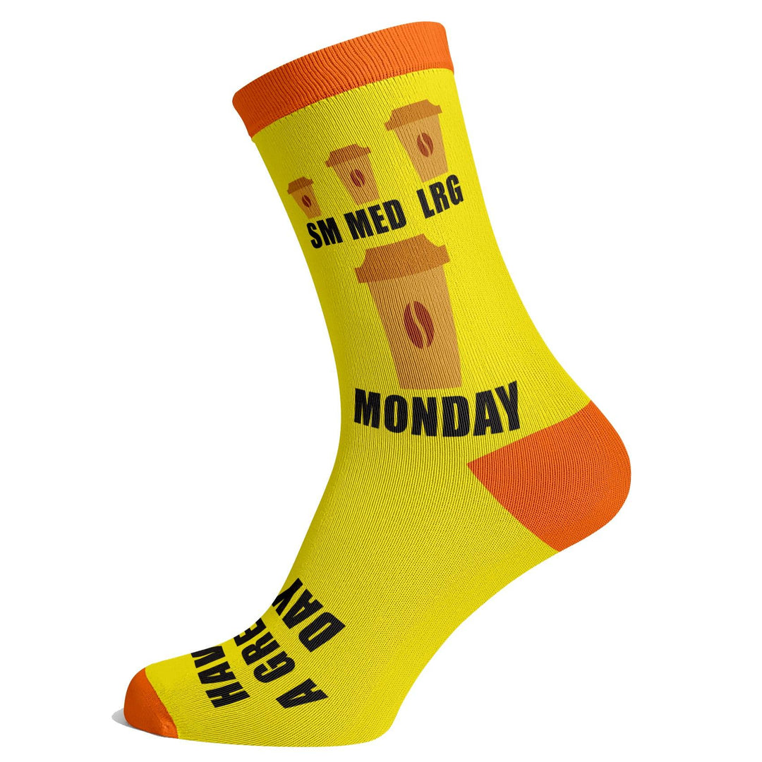 Coffee Monday Socks - Socks To Be You