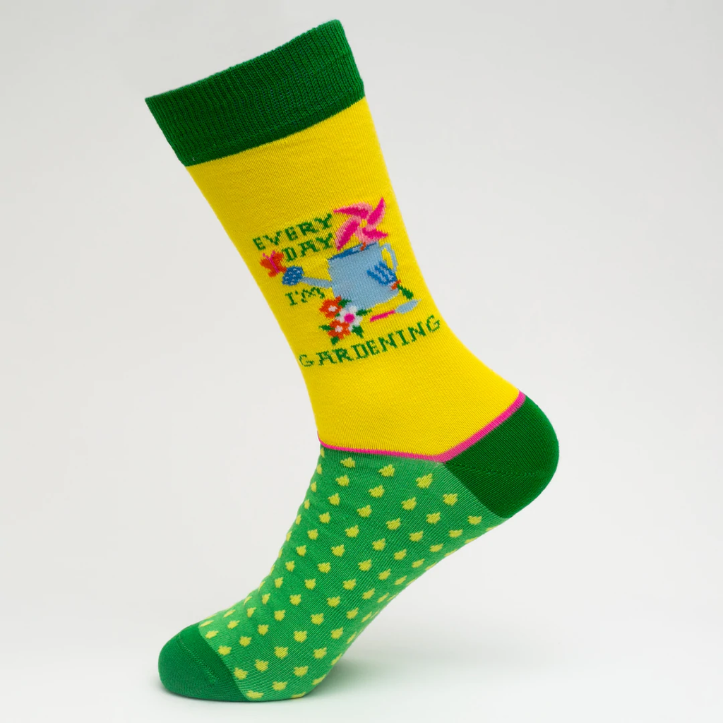 Everyday I'm Gardening Socks | Printed Socks | Socks To Be You