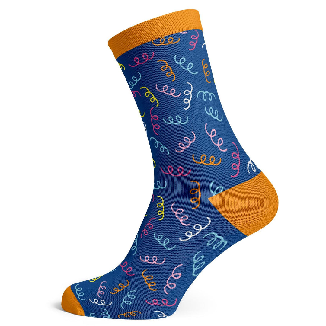Party Streamers Socks - Socks To Be You