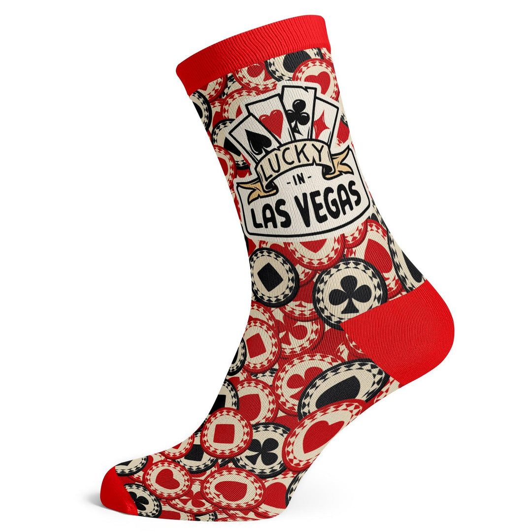 Lucky In Vegas Socks - Socks To Be You