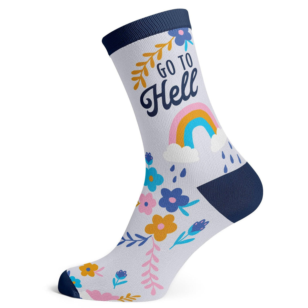 Go To Hell Socks - Socks To Be You