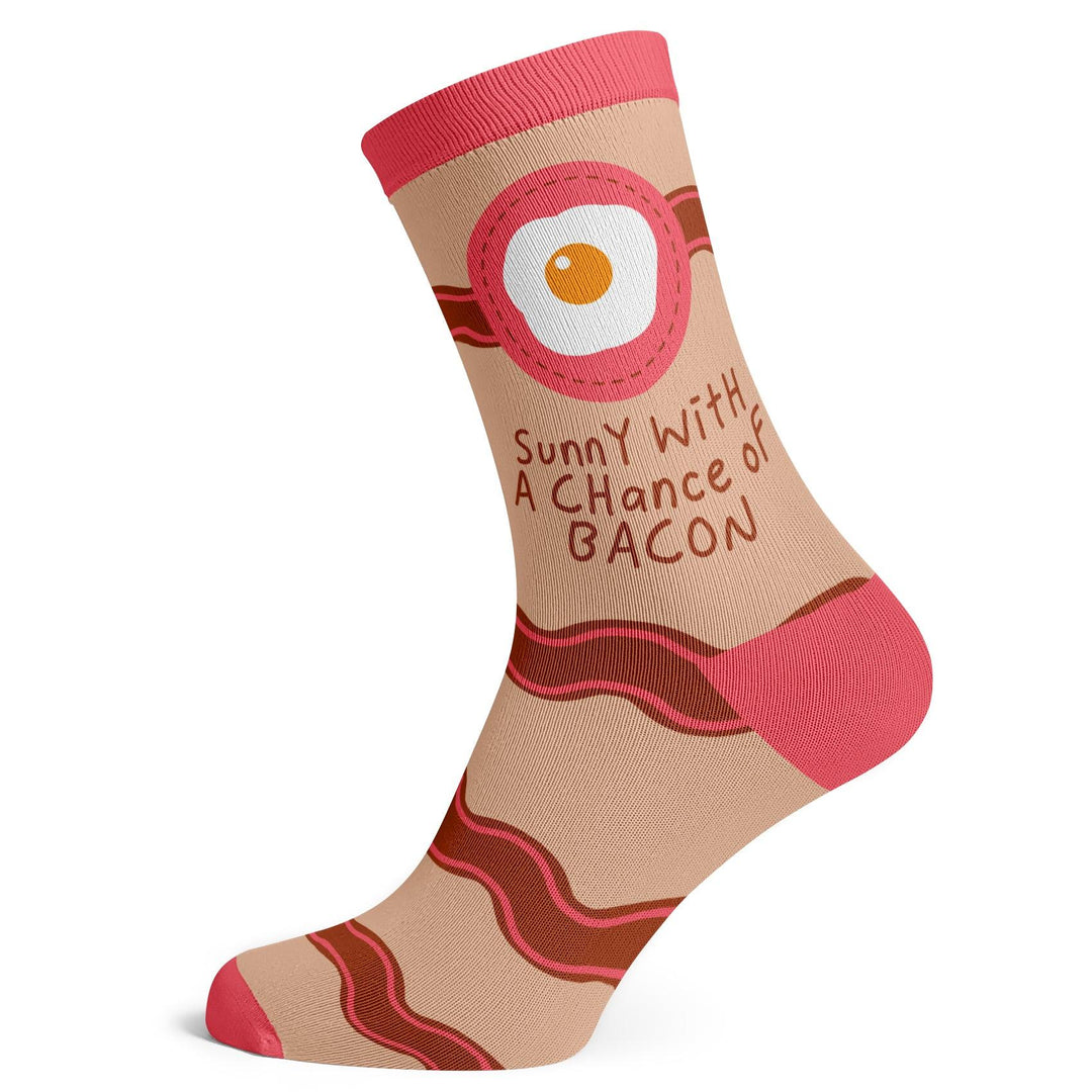 Eggs And Bacon Socks - Socks To Be You