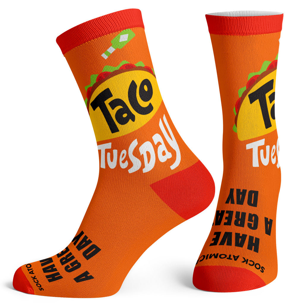 Days Of The Week 2 Taco Tuesday Socks