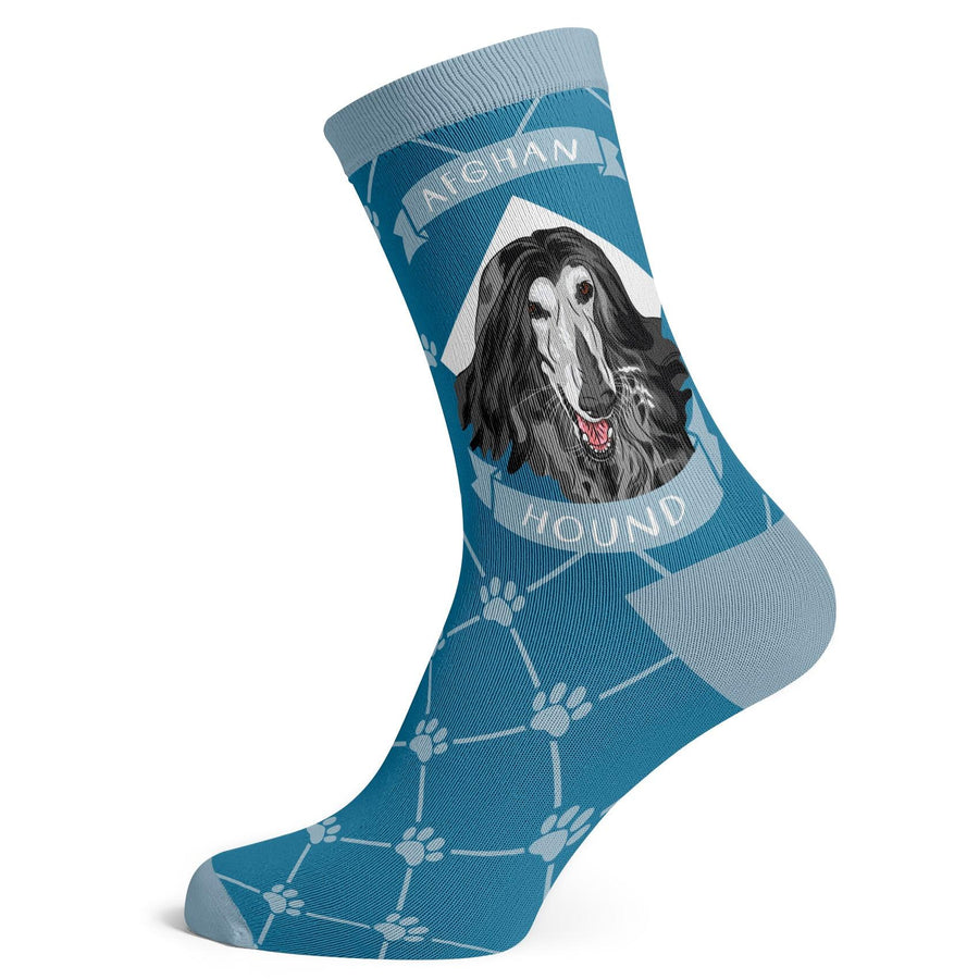 Afghan Hound Socks - Socks To Be You