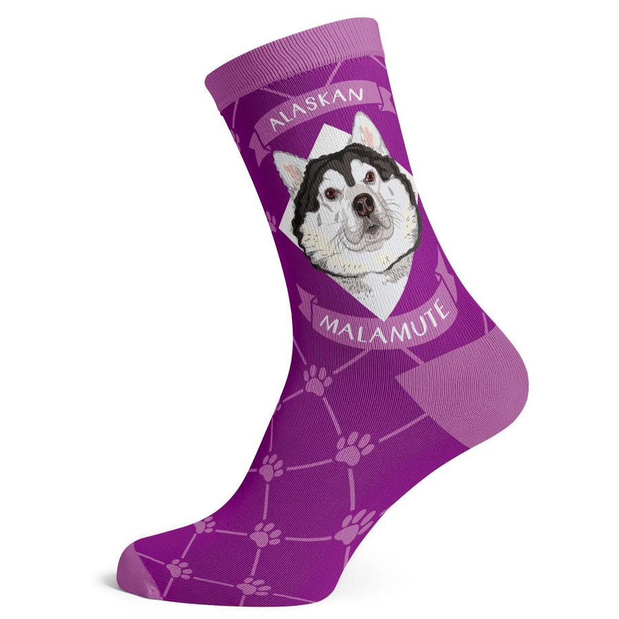 Alaskan Malamute Socks - Socks To Be You