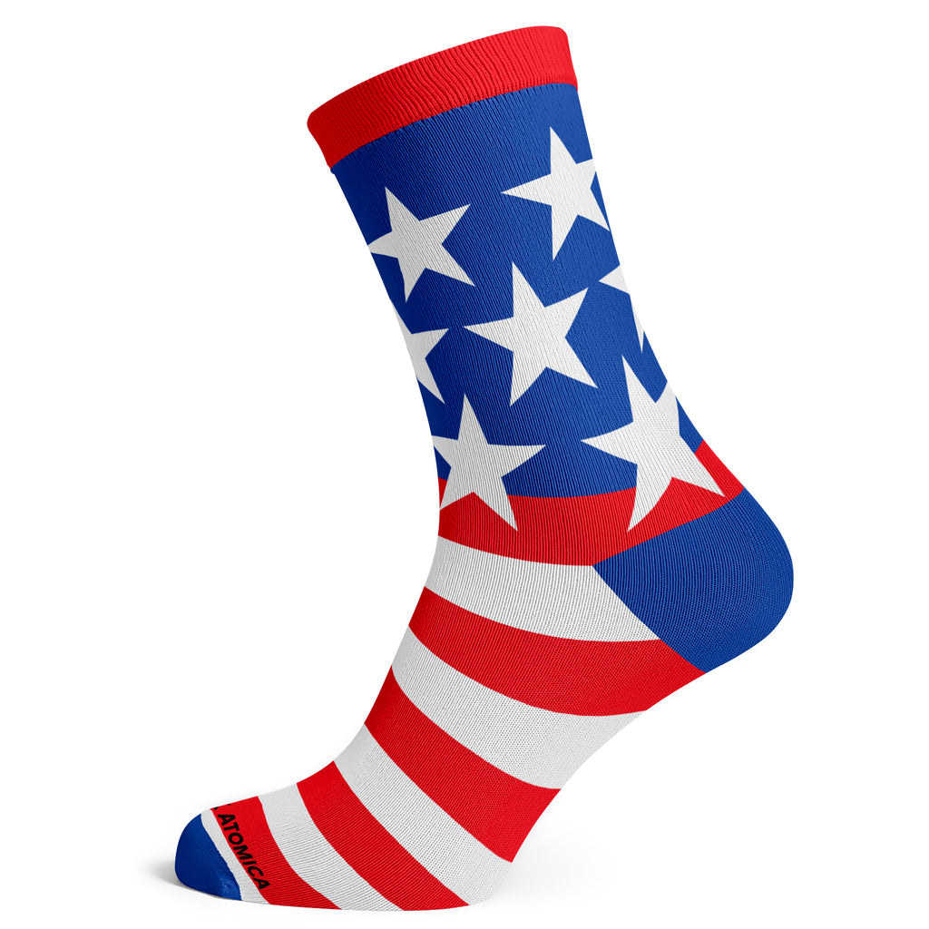 Americana Stars And Stripes Socks
