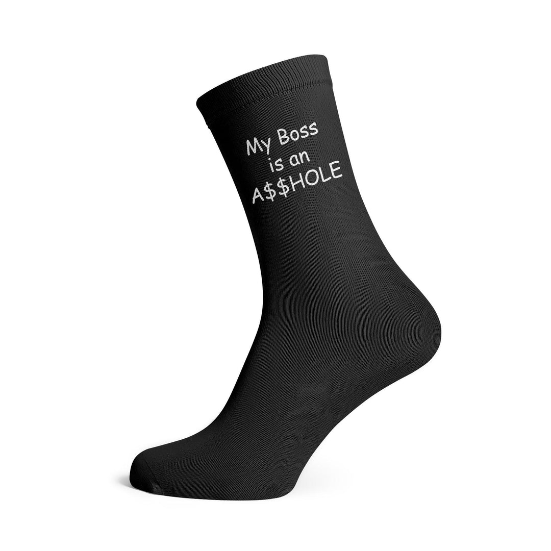 Shout! My Boss Is An A$$ Hole - Socks To Be You