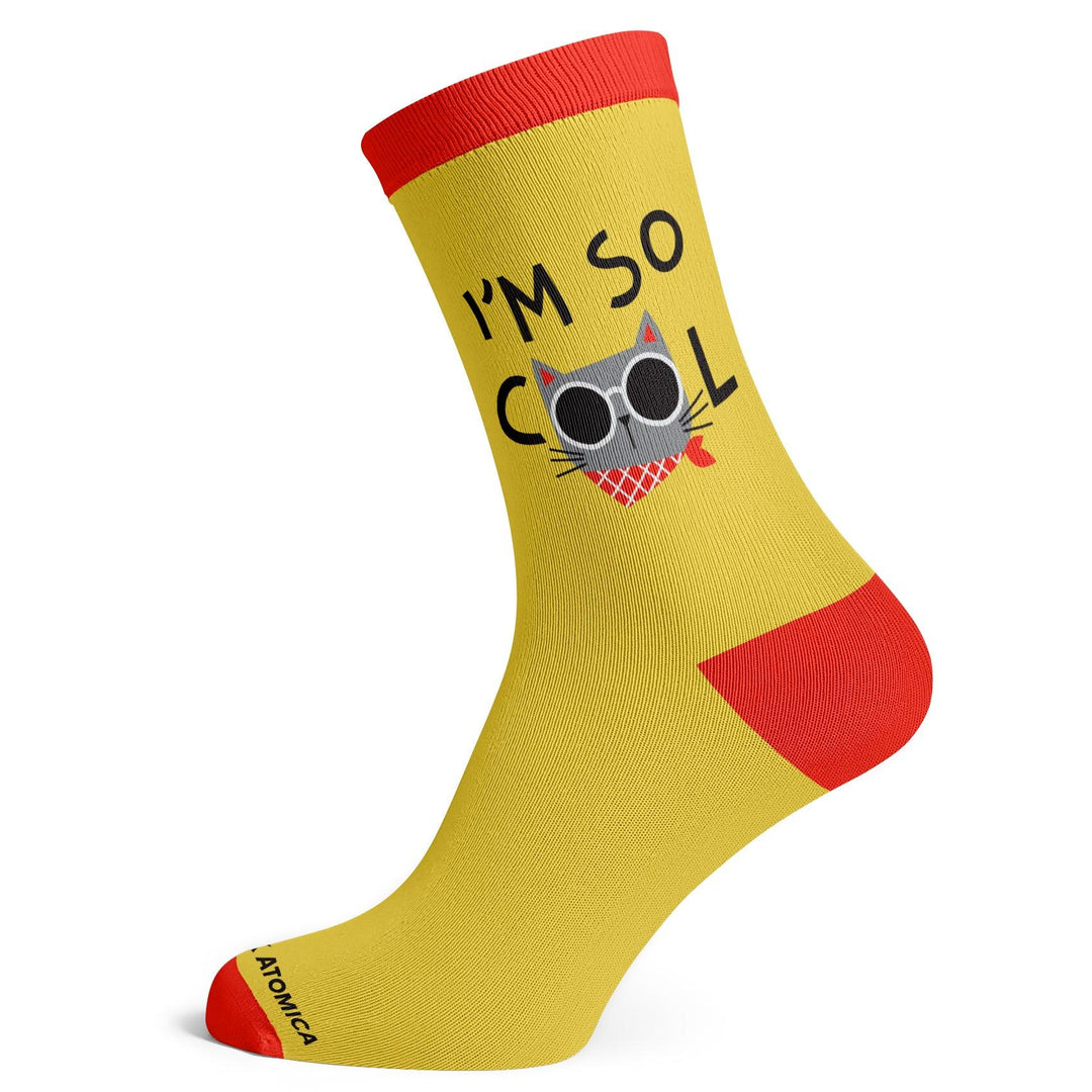 I'm So Cool Cat Socks - Socks To Be You