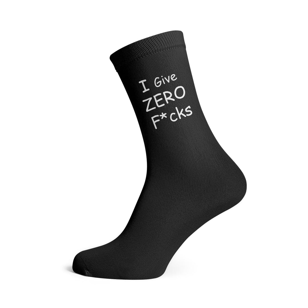 Shout! I Give Zero F*cks - Socks To Be You