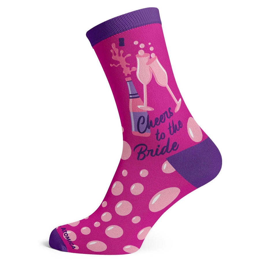Bachelorette Cheers To The Bride Socks - Socks To Be You