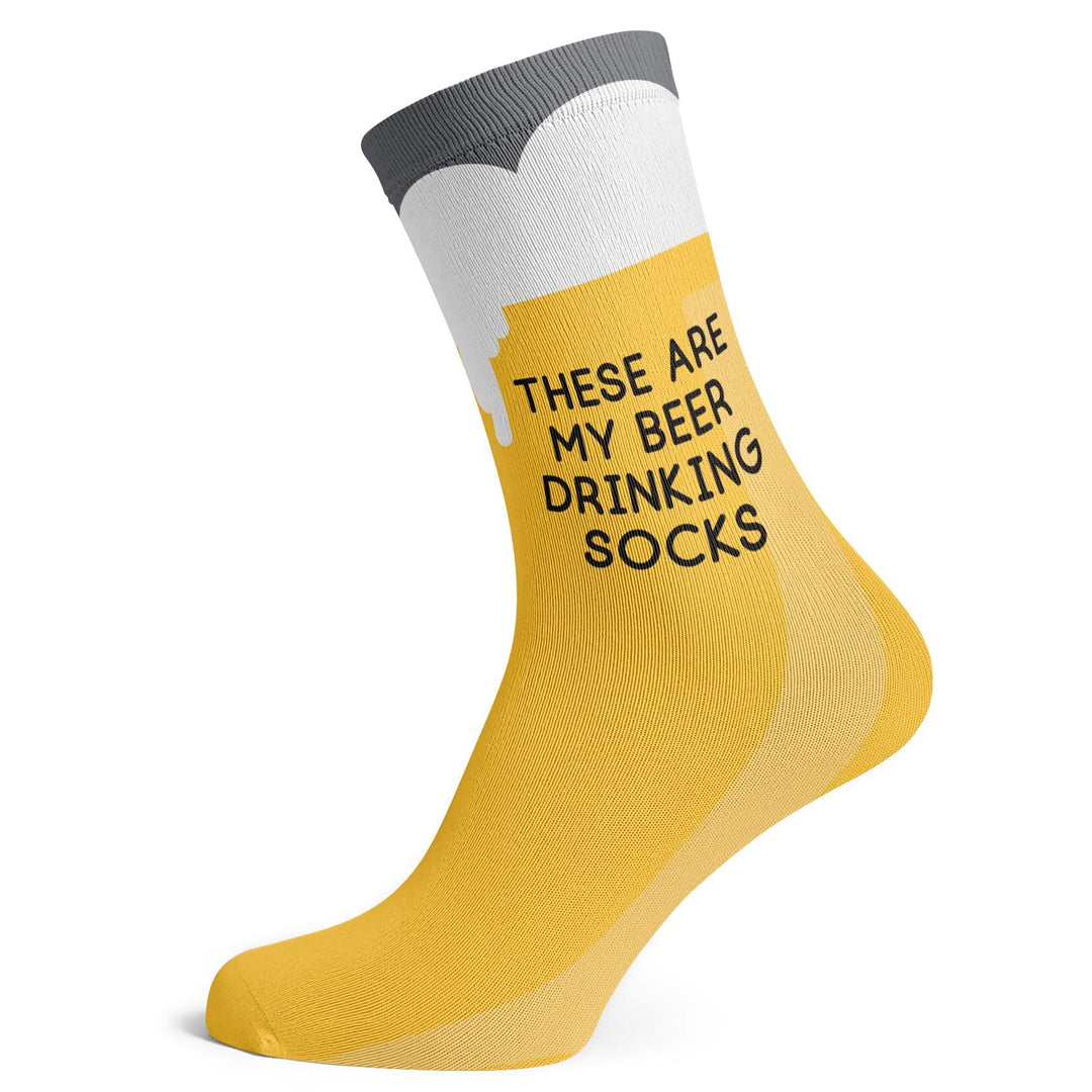 Beer Drinking Socks Socks - Socks To Be You