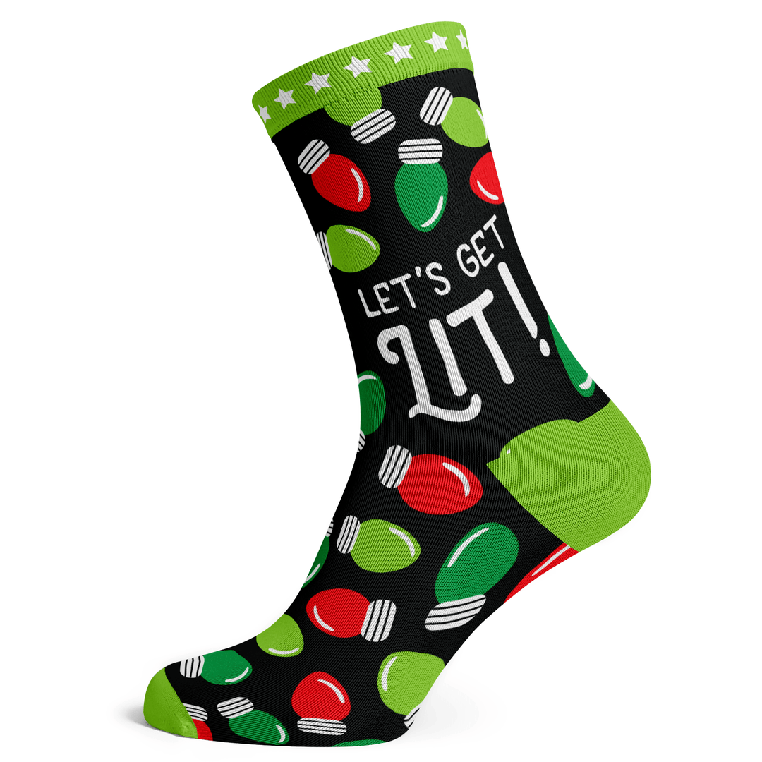 Let's Get Lit Socks - Socks To Be You