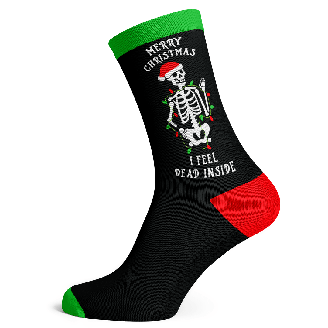 I Feel Dead Inside Socks - Socks To Be You