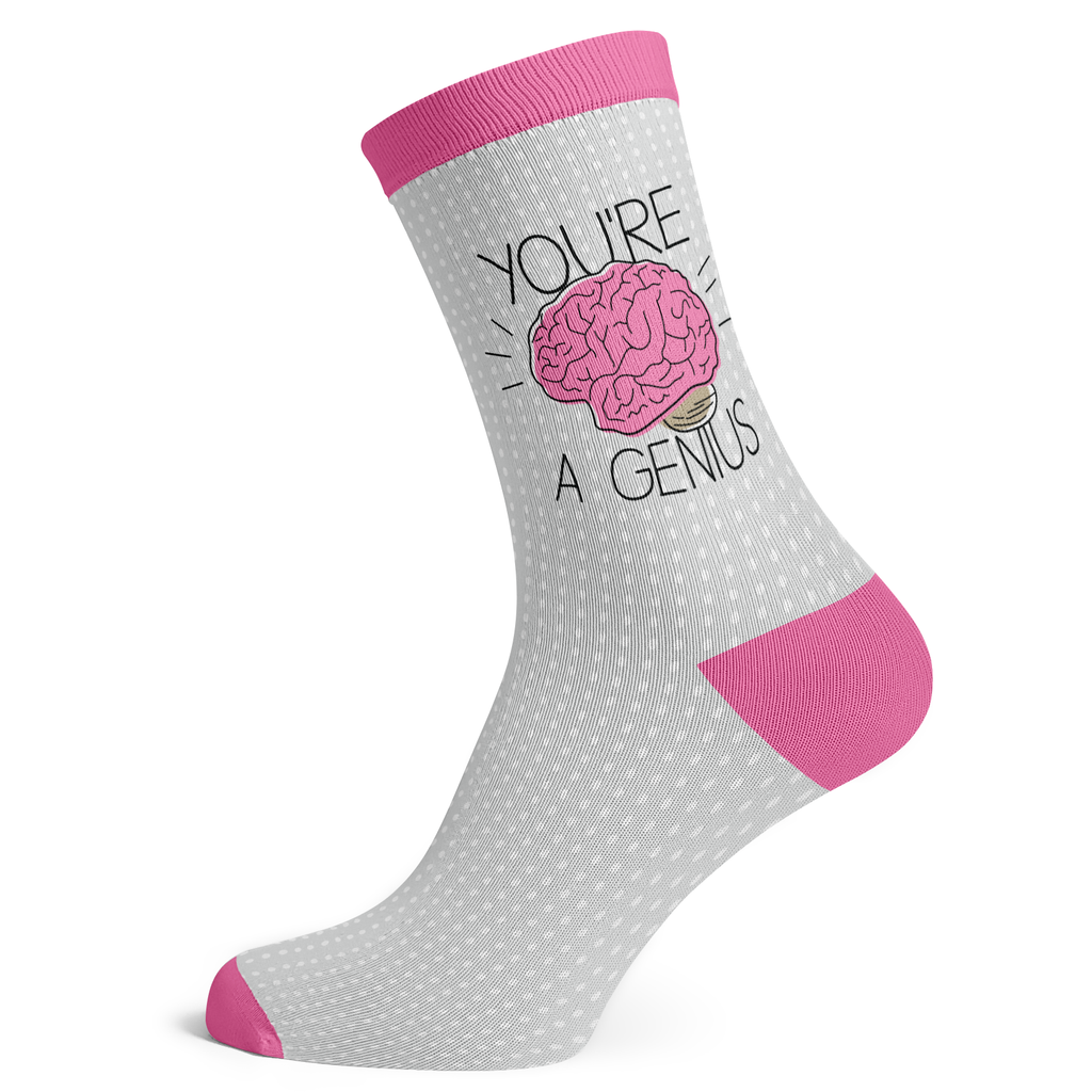 You're A Genius Socks