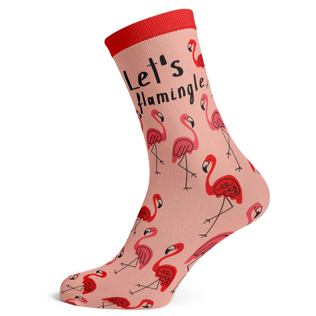 Let's Flamingle Socks - Socks To Be You