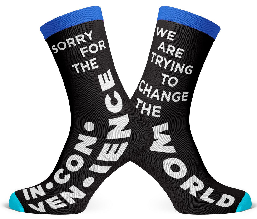 Change The World (And Your Socks) Socks - Socks To Be You