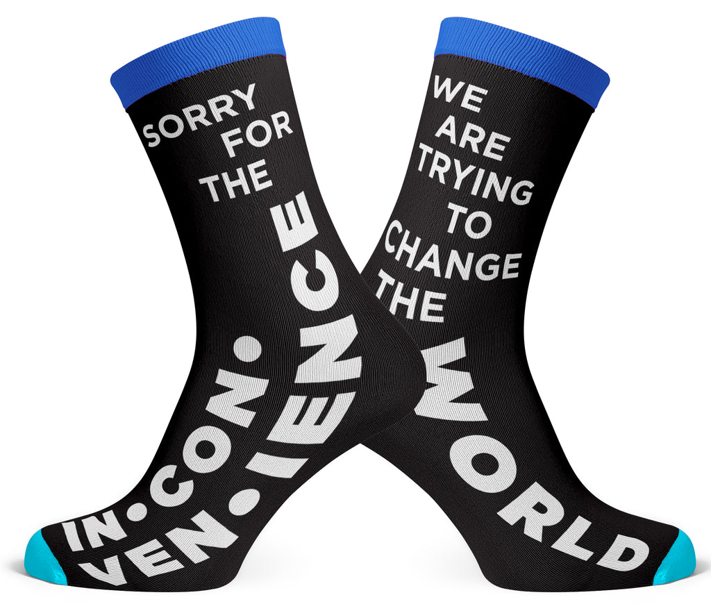 Change The World (And Your Socks) Socks
