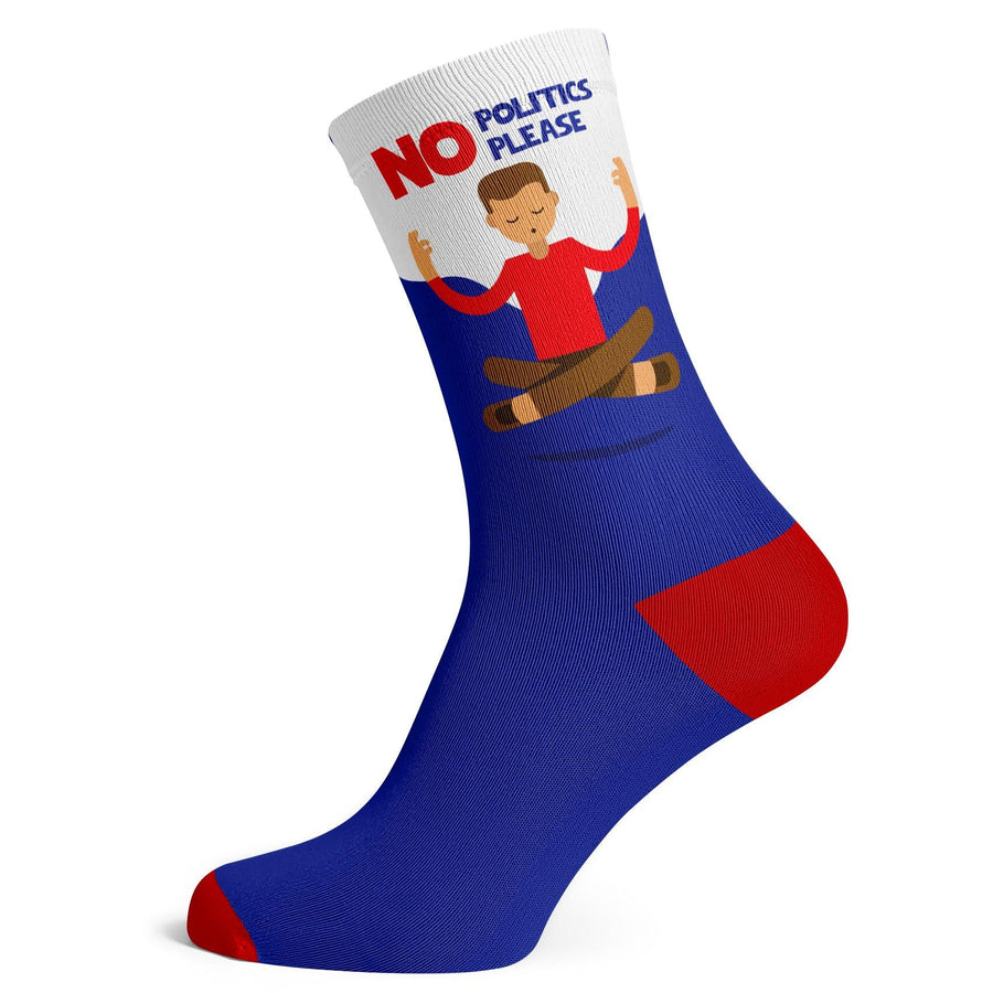 Yoga Over Politics Socks - Socks To Be You