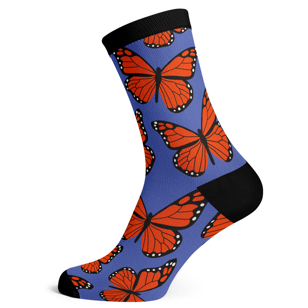 Monarch Butterflies Socks
