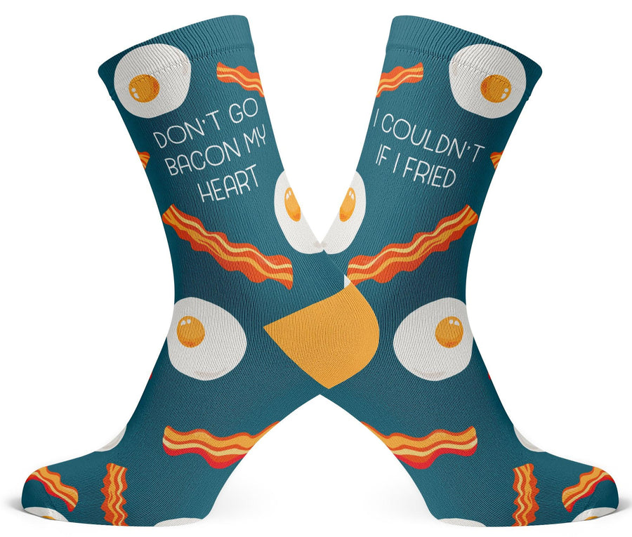 Don't Go Bacon My Heart Socks - Socks To Be You