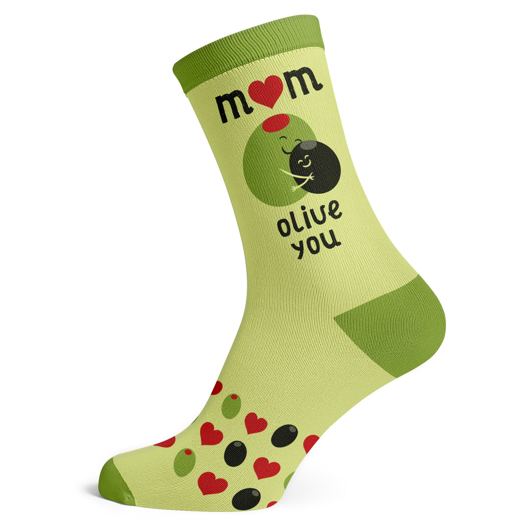 Mom, Olive You Socks