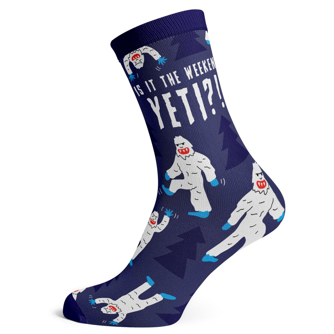 Is It The Weekend Yeti? Socks - Socks To Be You