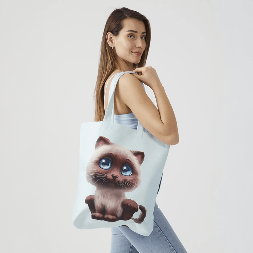 Cute Kitten Tote Bags - Socks To Be You