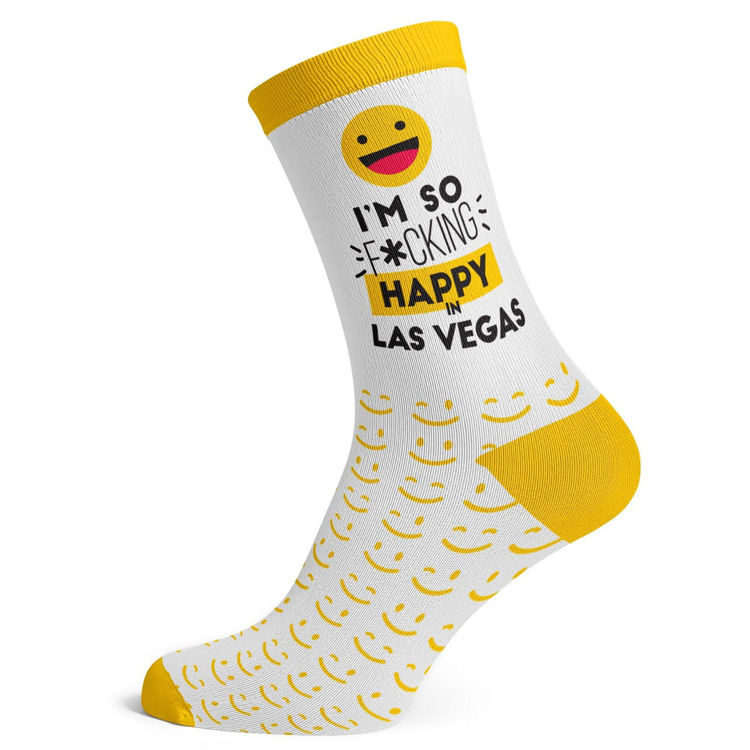 Happy In Vegas Socks - Socks To Be You