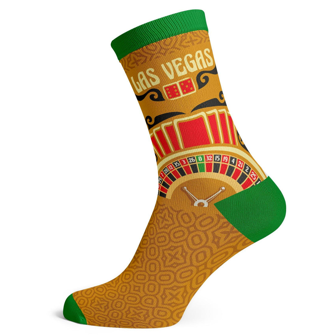 Las Vegas Roulette Socks - Socks To Be You