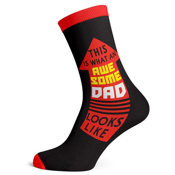 Awesome Dad Socks - Socks To Be You