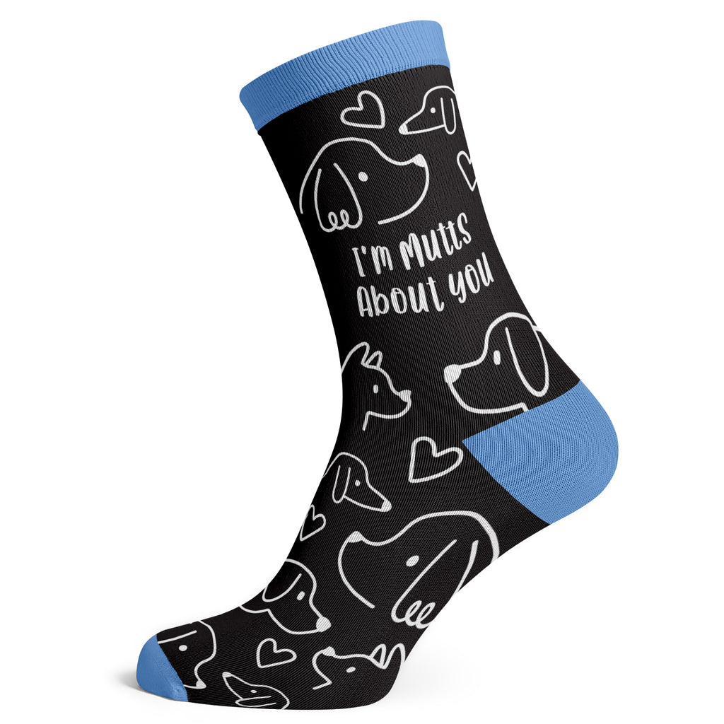 Dogs I'm Mutts About You Socks