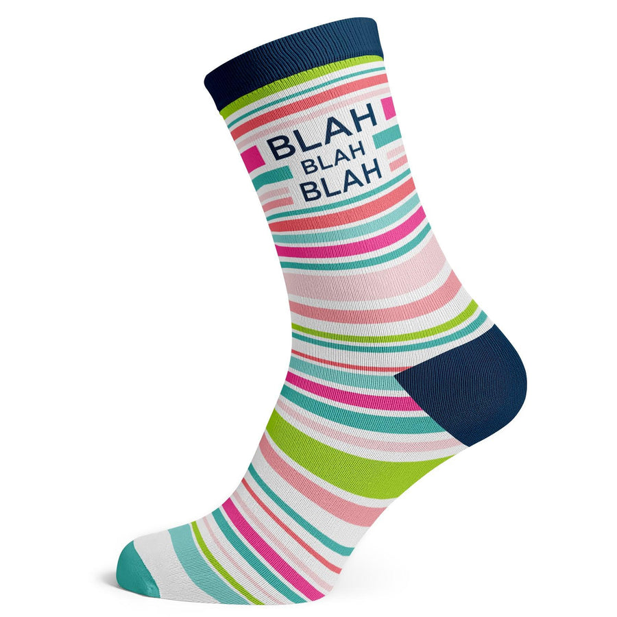 Blah Blah Blah Socks - Socks To Be You