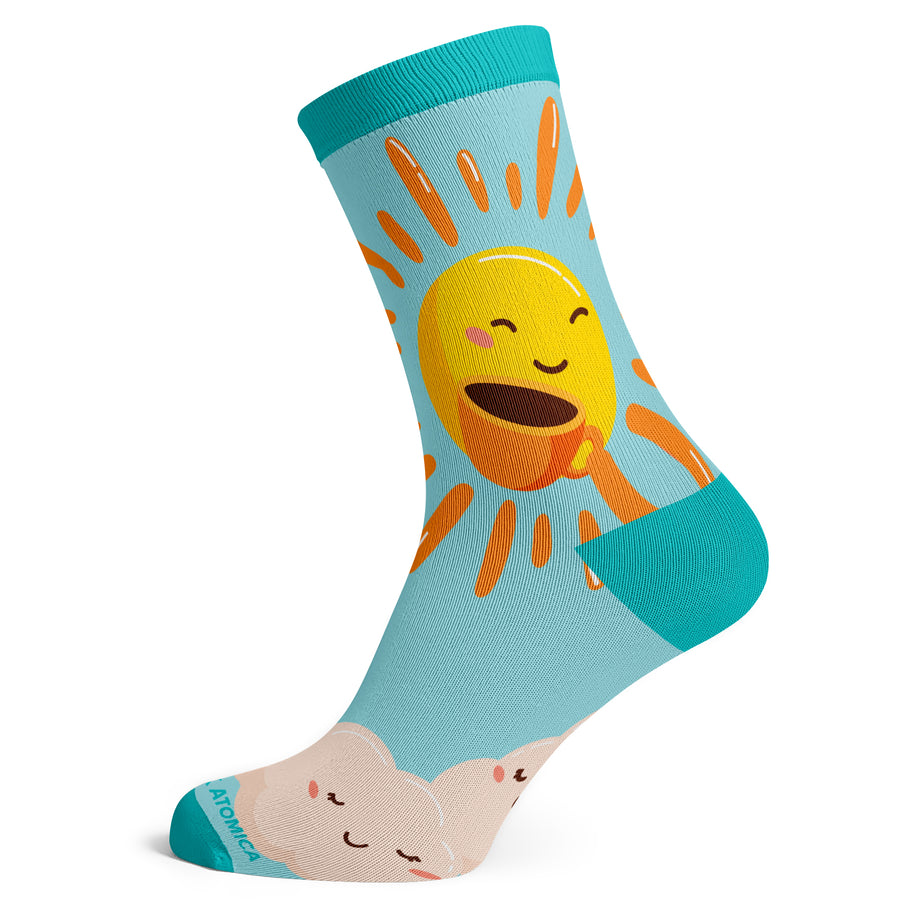 Coffee Sun Socks - Socks To Be You