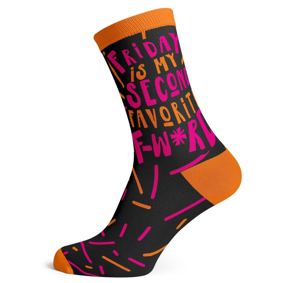 Friday Is My Second Favorite F Word Socks - Socks To Be You