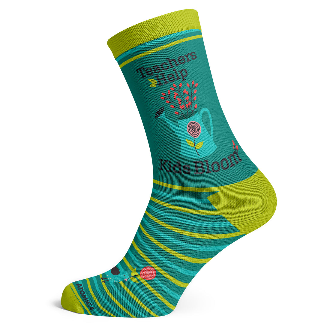 Teachers Blooms Socks - Socks To Be You