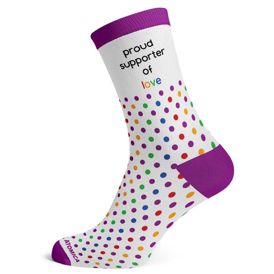 Proud Supporter Of Love Socks - Socks To Be You