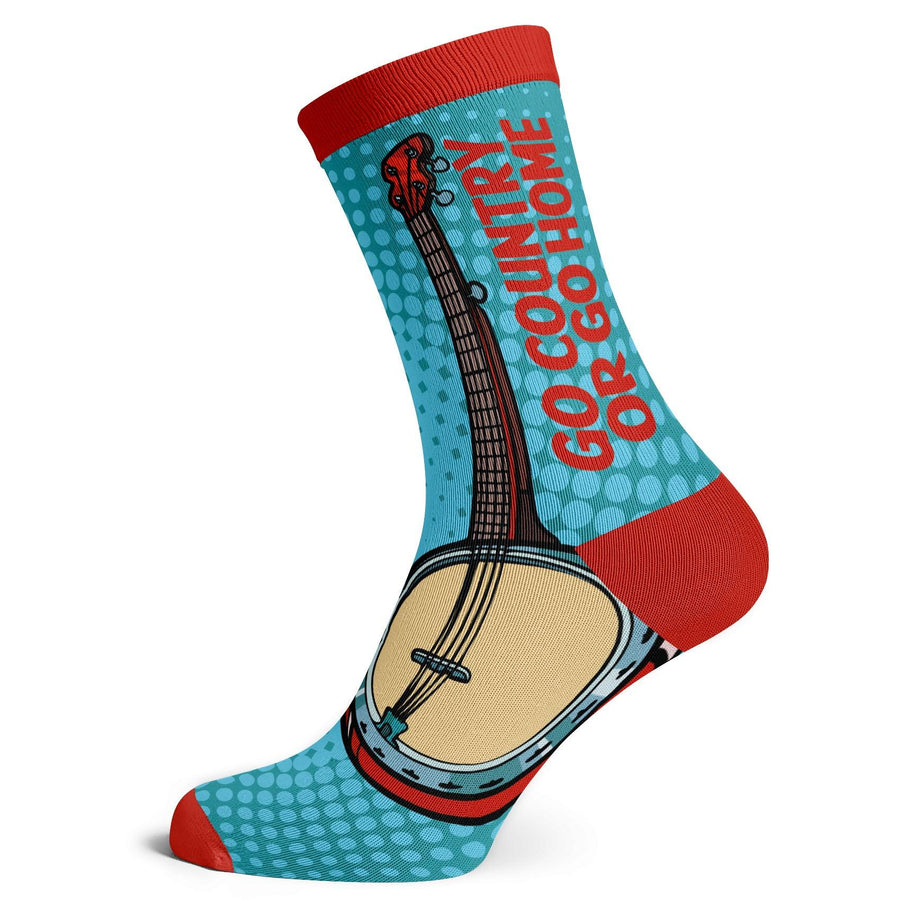 Go Country Or Go Home Socks - Socks To Be You