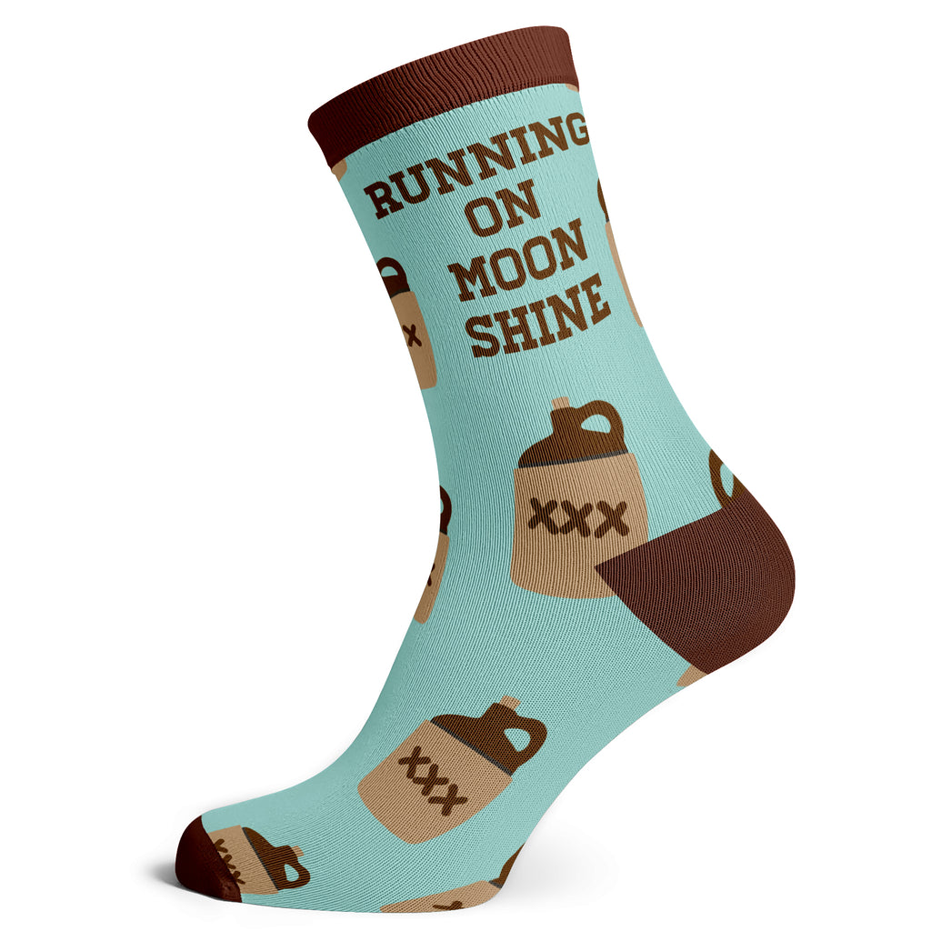 Running On Moonshine Socks