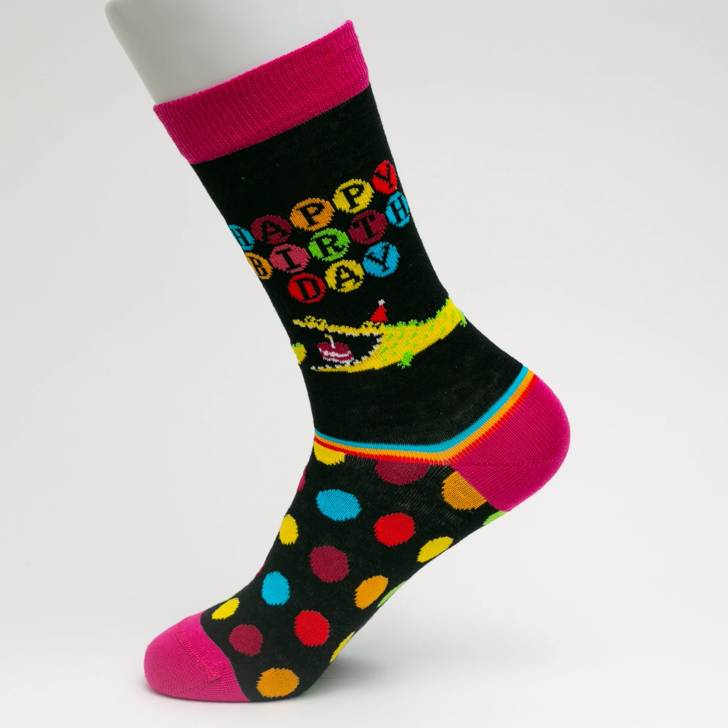 Happy Birthday Socks | Printed Socks | Socks To Be You