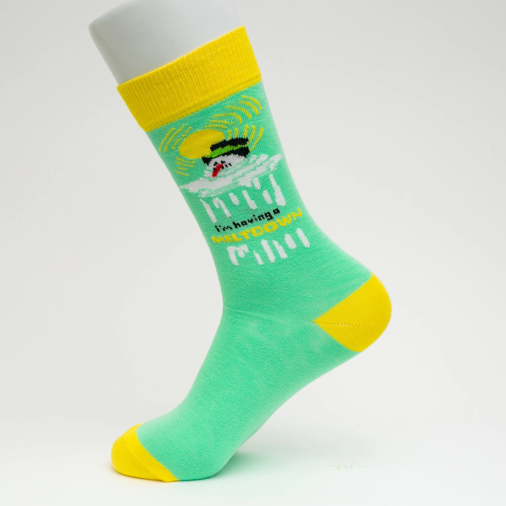 Having a Meltdown Socks | Printed Socks | Socks To Be You