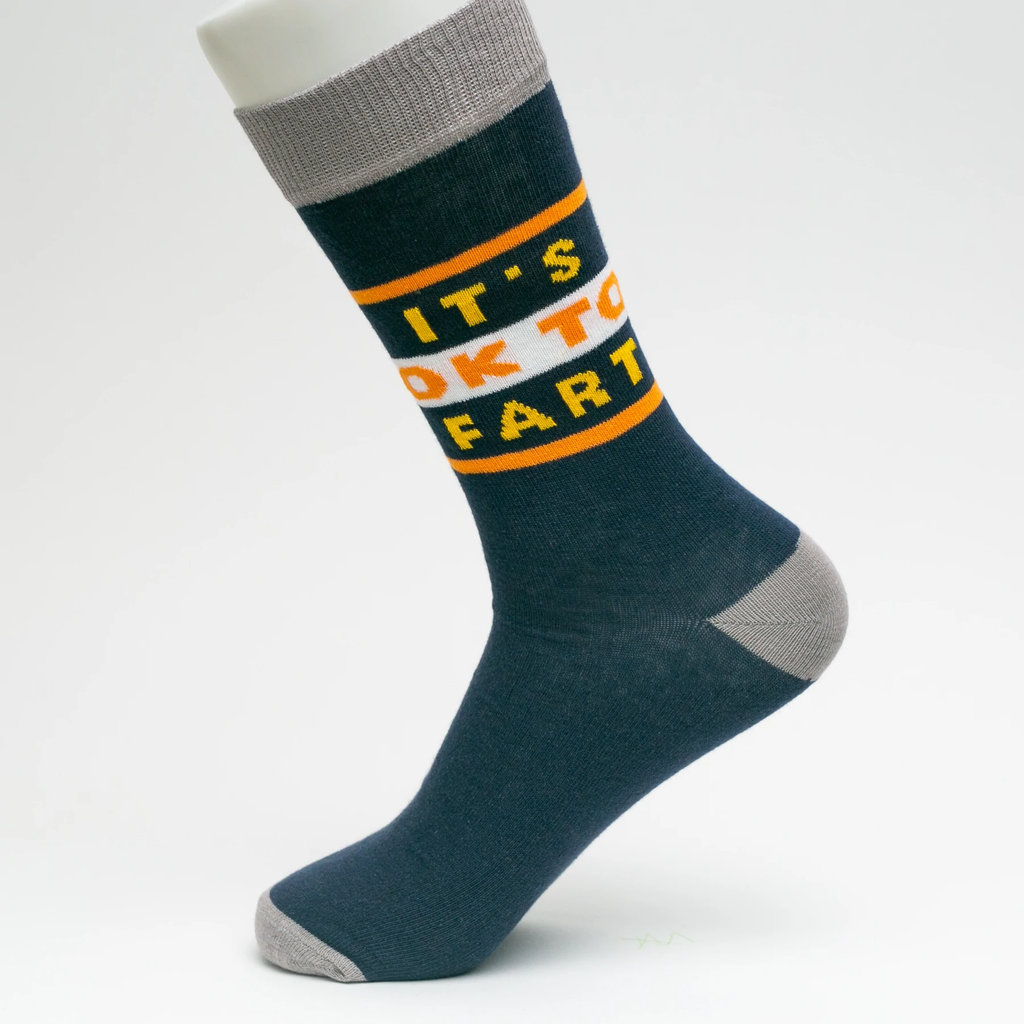 It's OK To Fart Socks | Custom Socks | Socks To Be You