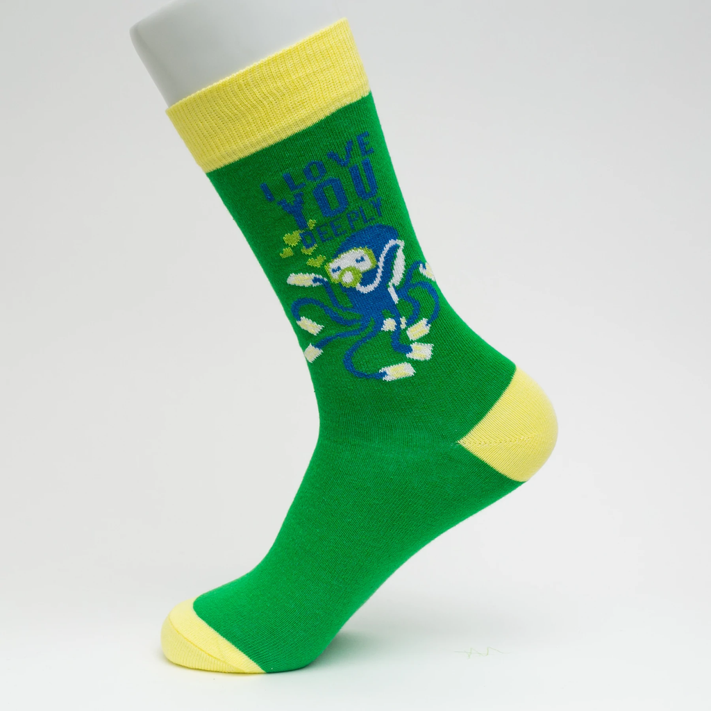 Love You Deeply Socks | Customized Socks | Socks To Be You