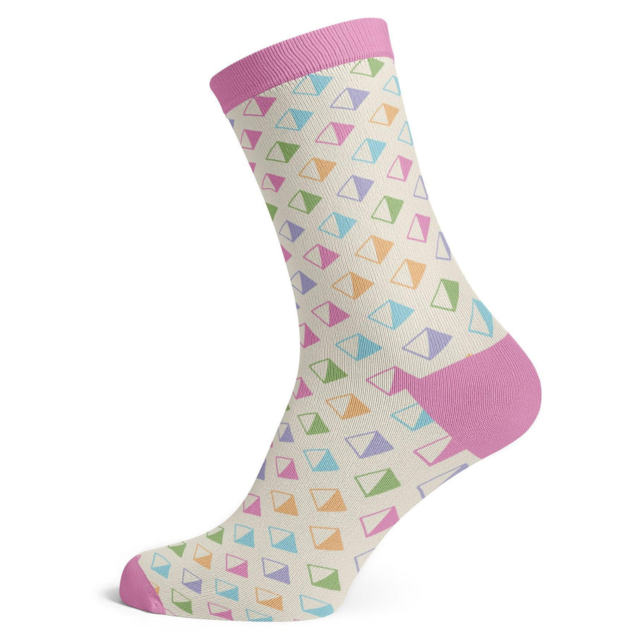 Side Diamonds Socks - Socks To Be You