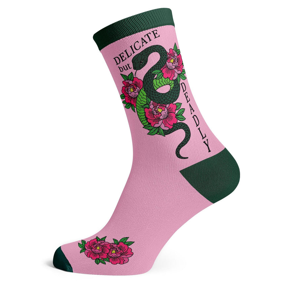 Delicate But Deadly Socks - Socks To Be You