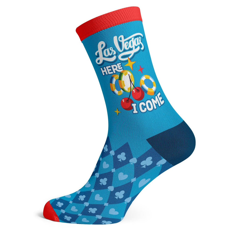 Las Vegas Here I Come Socks - Socks To Be You