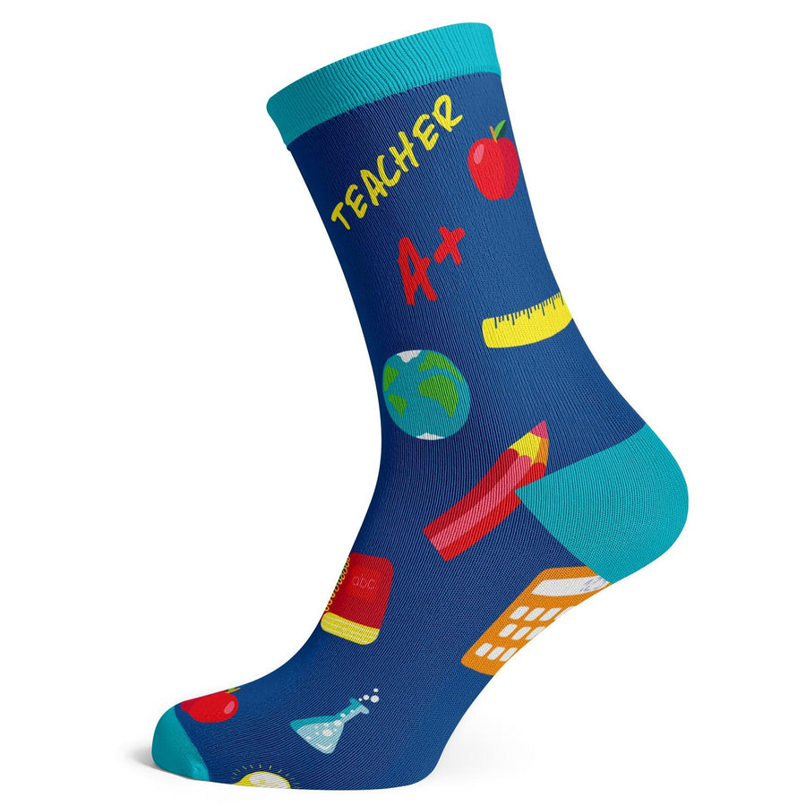 A+ Teacher Socks - Socks To Be You