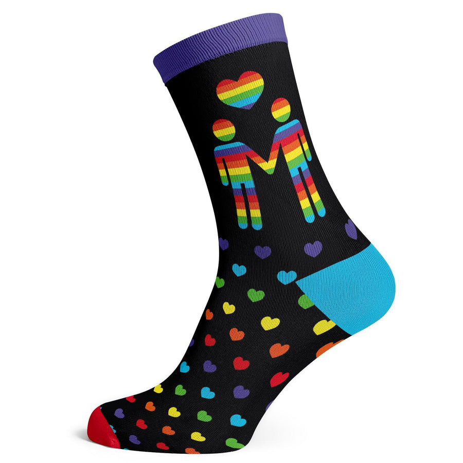 Gay Hearts Socks - Socks To Be You
