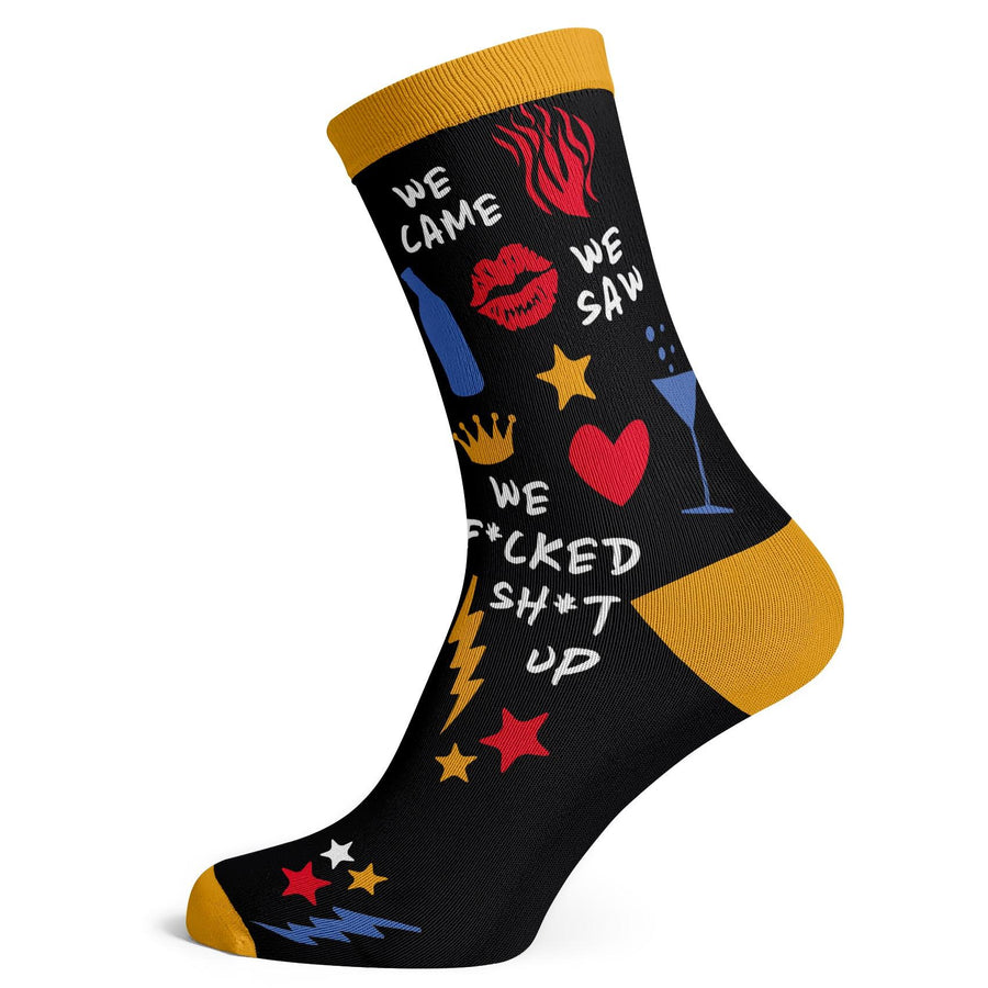 We Came We Saw Socks - Socks To Be You